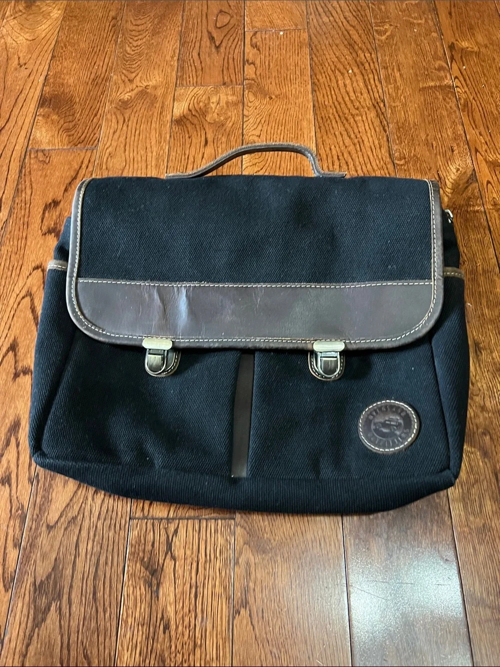 Overland outfitters Briefcase with Brown Trim for Men